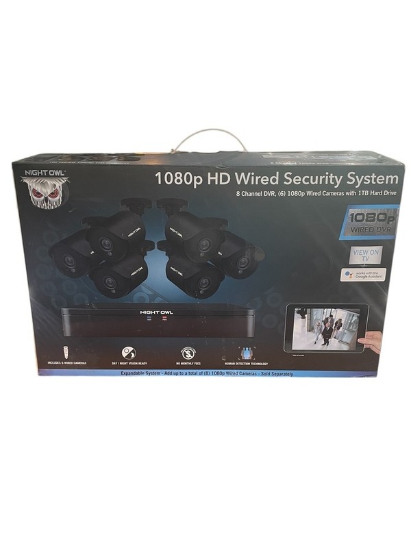 NIGHT OWL WM-C2X-861 1080p HD Wired Security System (15345)