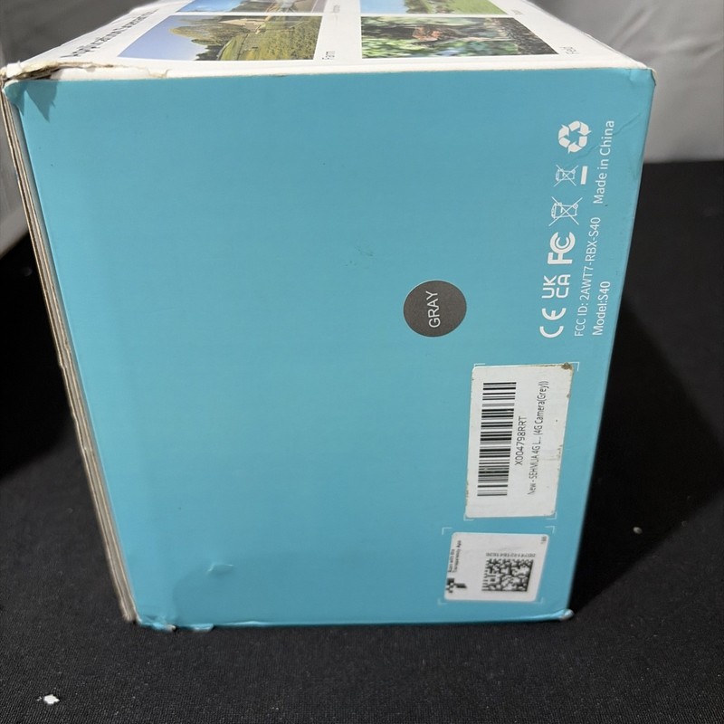 NEW SEHMUA S40 4G 2K Black Cellular Solar Security Camera No WiFi - NEW gallery