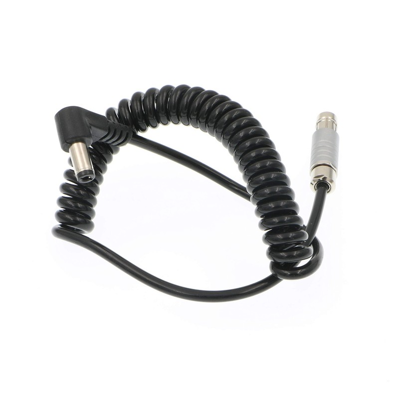 3 Pin Male To Right Angle DC Spring Power Cable For Tilta Camera Rig Parts gallery