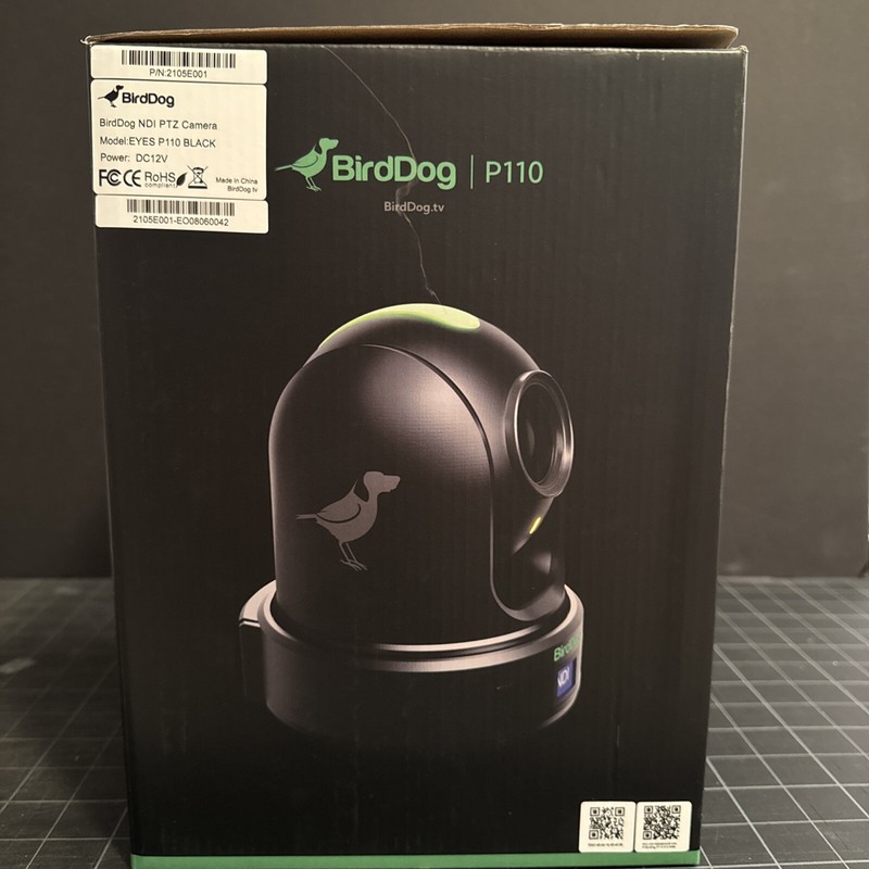 BirdDog Eyes P110 1080p Full NDI PTZ Camera (Black) BDP110B gallery
