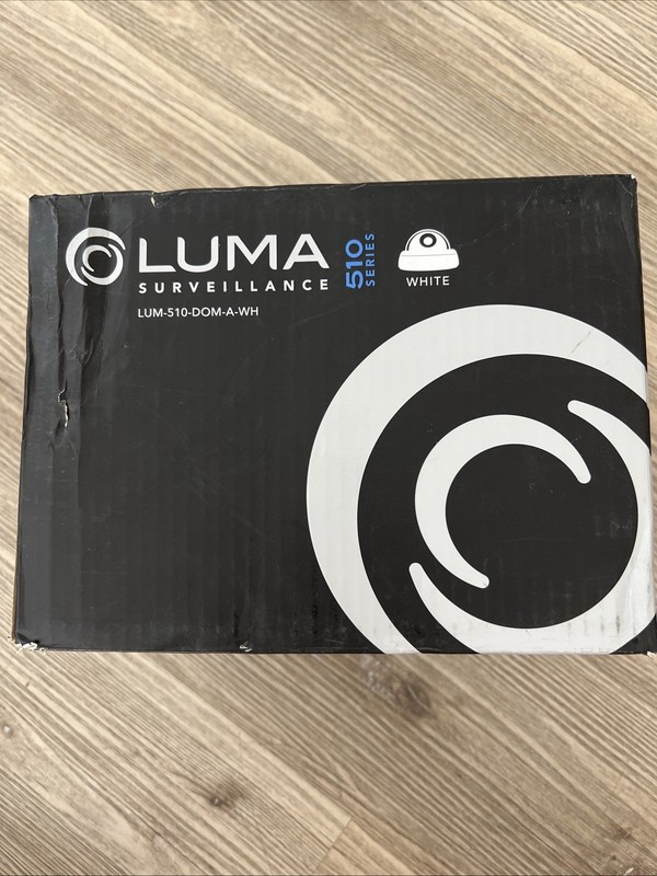 Luma LUM-510-DOM-A-WH Surveillance 510 Series Dome IP Outdoor Camera White