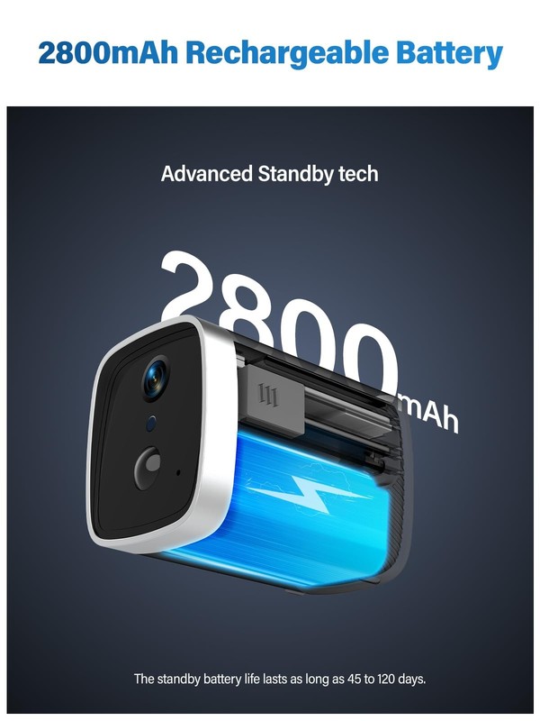 4G LTE Cellular ,Not WiFi SIM Card ,PIR Motion Detection,2K ,20-Day Standby B... gallery
