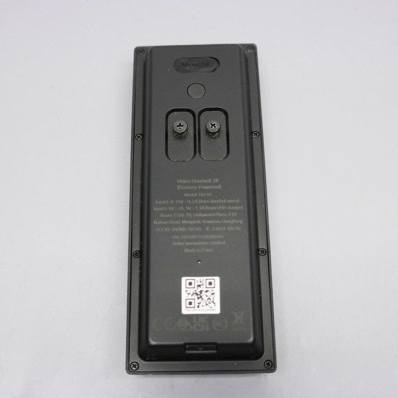 Eufy Security T8212111 Smart Wi-Fi 2K Battery Video Doorbell with Chime gallery