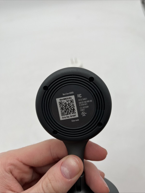 Google Nest Cam Indoor Wired A0005 1080p HD WiFi Security Camera Tested Working gallery