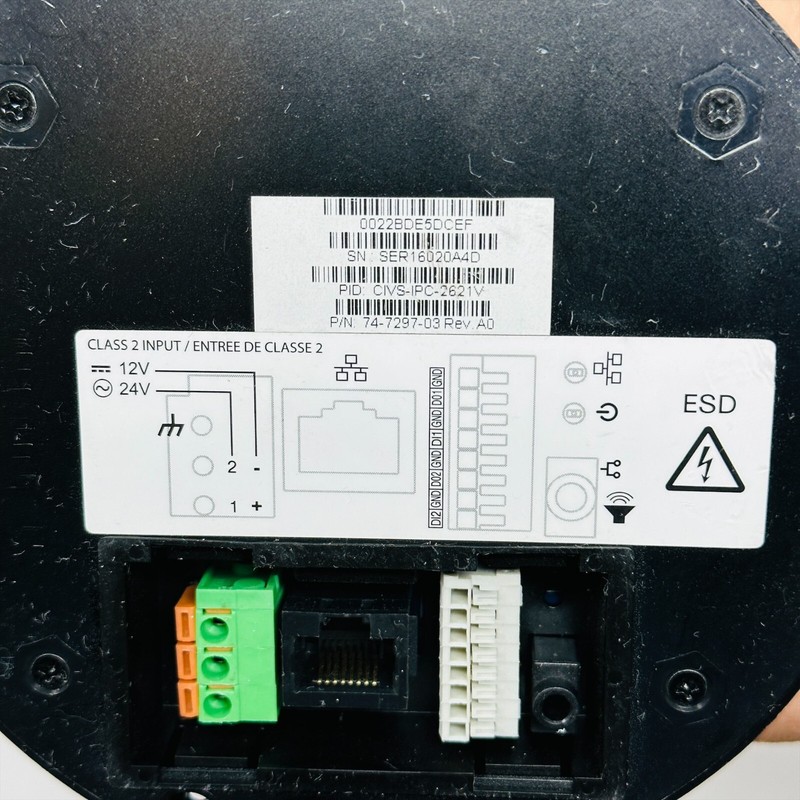 Cisco CIVS-IPC-2621V Video Surveillance Standard-Definition IP Dome Camera gallery