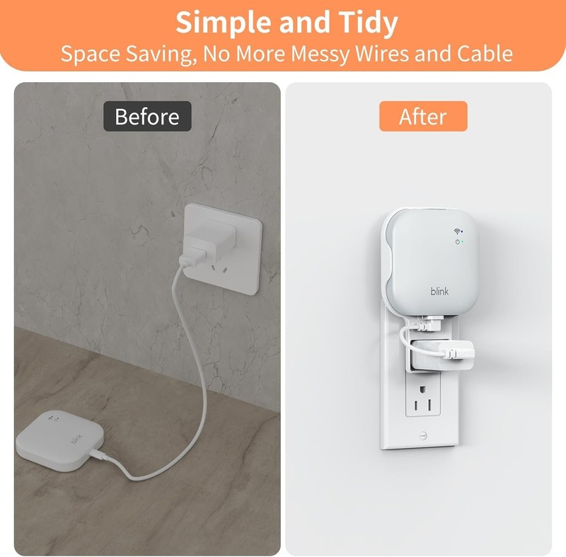 Elegant Outlet Wall Mount for Blink Sync Module XR – Space-Saving & Easy Install gallery