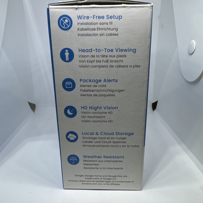 aosu Wireless Doorbell Camera with Chime, 2.4GHz,pre-owned Good Conditions gallery