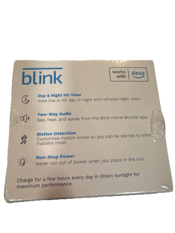 Blink Outdoor 3rd Gen Solar Panel Charging Mount wireless security camera, New gallery