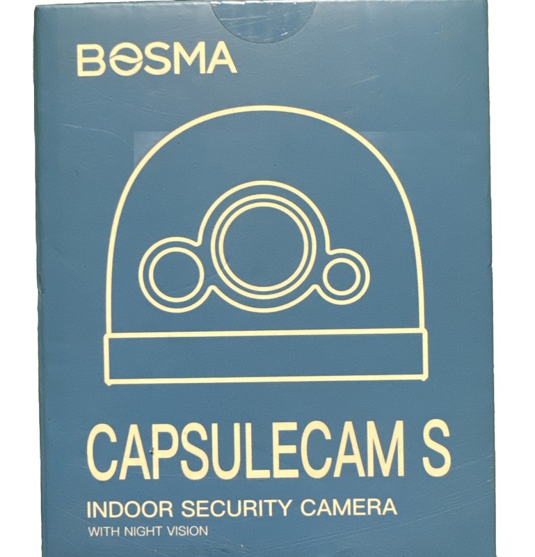 Bosma Capsulecam Indoor Security 1080P HD Video Night Vision Camera