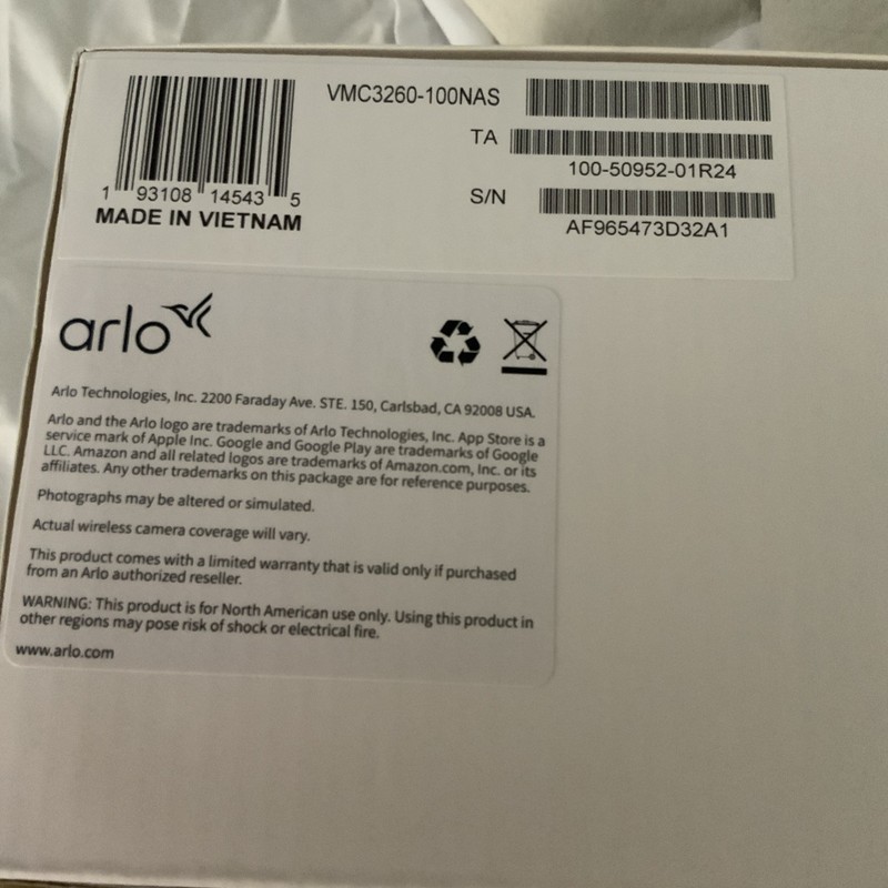 Arlo Essential Indoor 2nd Gen Security Camera 2K White 2 Pack VMC3260-100NAS gallery