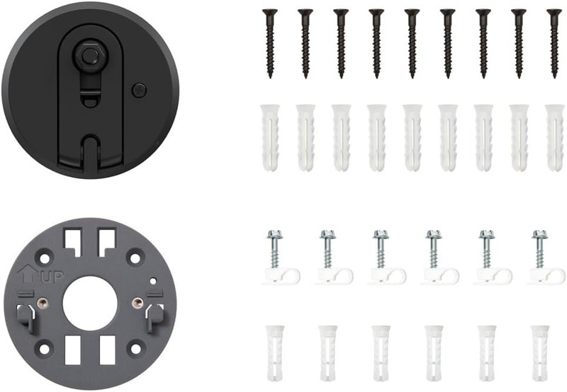 Spare Parts Kit for Outdoor Cam Plus (Plug-in), White gallery