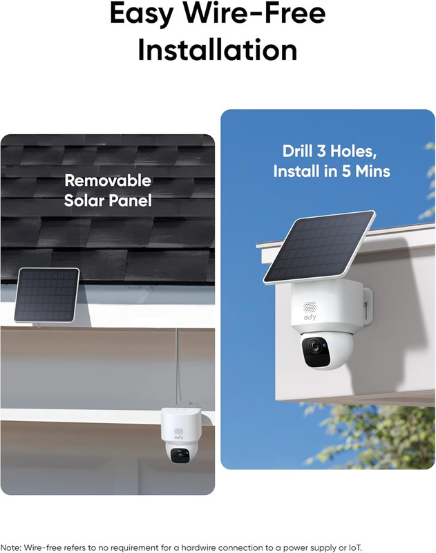 Security Solocam E30, Security Cameras Wireless Outdoor, Solar Camera Outdoor Wi gallery