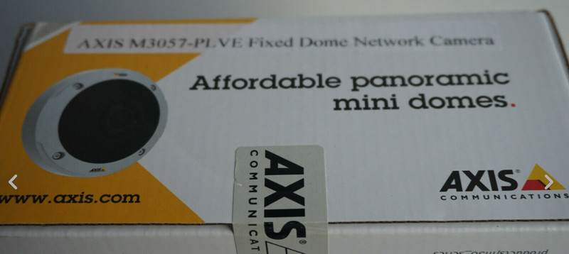 Axis M3057-PLVE Indoor Outdoor Network Security Camera System 01177-001