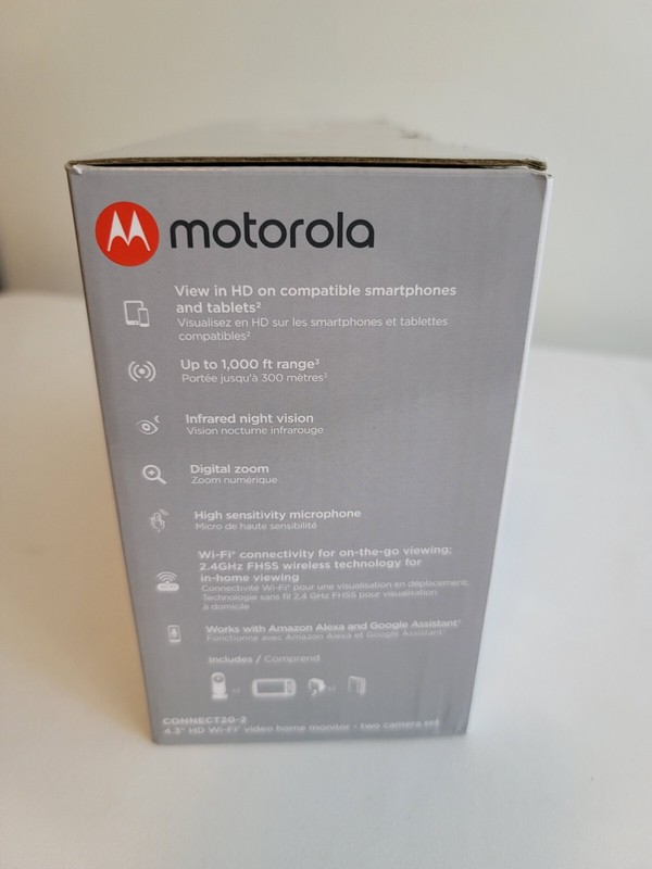 Motorola 4.3 WiFi Video Home Monitor Two Camera Set gallery