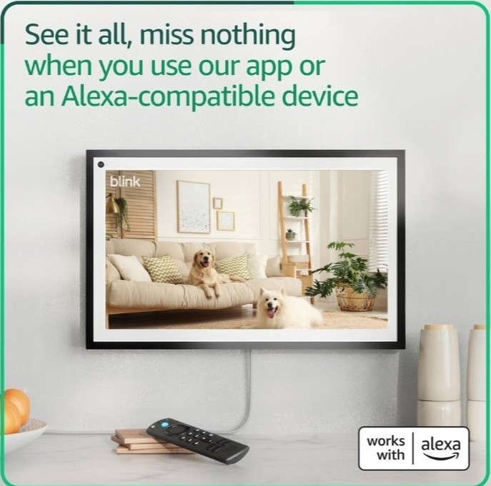 blink mini 2k+ clarity plus enhanced audio camera indoor/outdoor (White) gallery