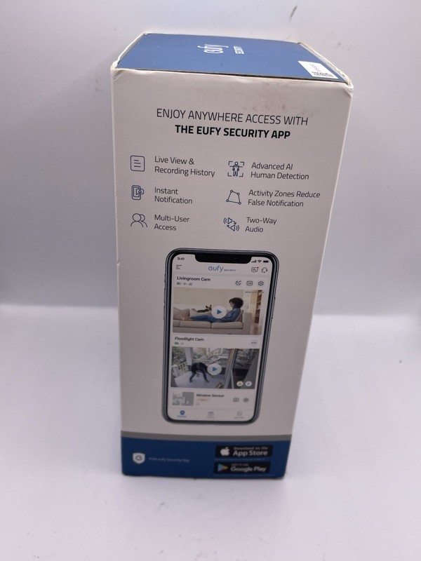 NEW SEALED eufy Security - Smart Wi-Fi Add On Video Doorbell 2K - Black gallery