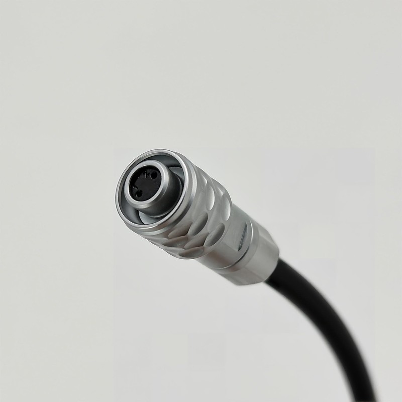 Type C USB C PD to Weipu 2 Pin Female Coiled Power Cable Fits BMPCC 4K/6K 39" gallery