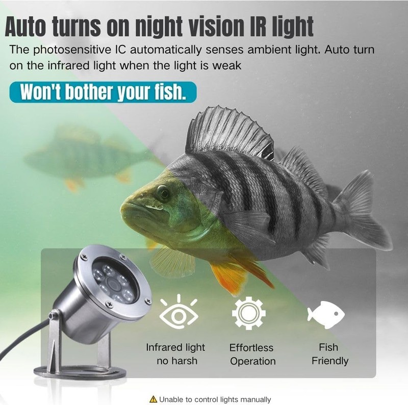 Barlus 5MP IP68 Underwater POE Camera 304 Stainless 32ft gallery
