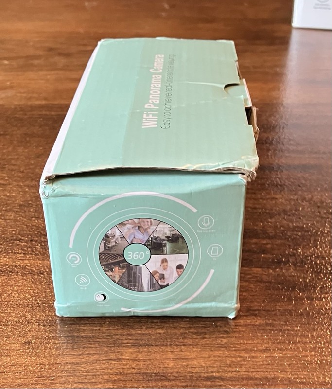 3 WiFi Panorama Camera Easy to Activate Real-Time Remote Viewing NIP gallery