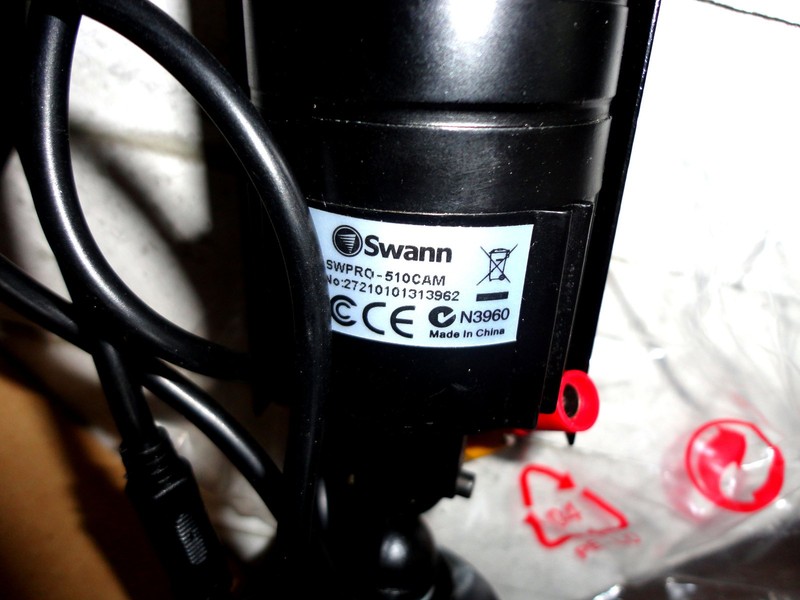 4pk w/ BNC's / Swann SWPRO-510CAM / 540 TVLs / Viewing Angle of 60° w/ Power gallery