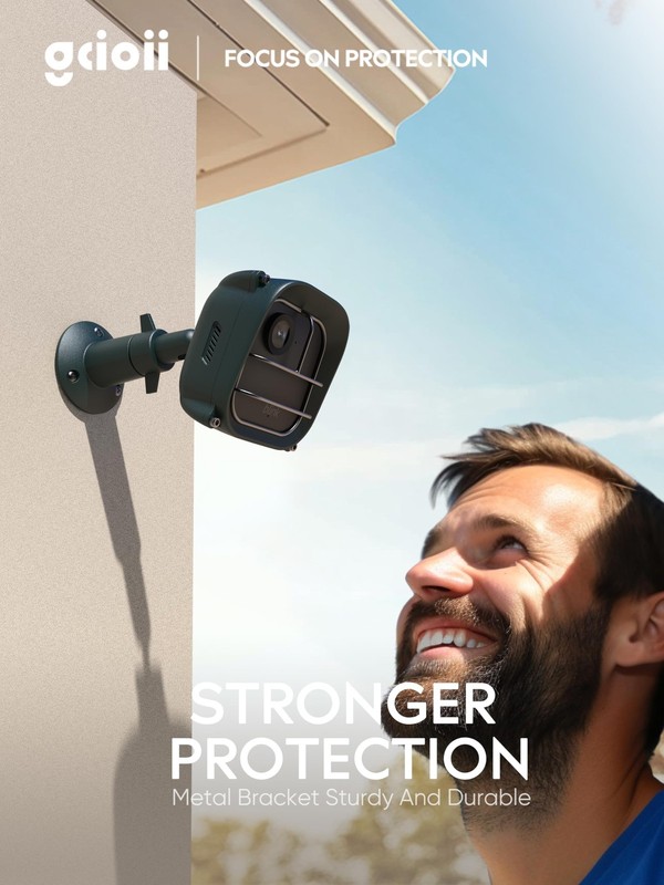 Wall Mount Grill Cover for Blink Outdoor 4, Weatherproof Protective and 360 D... gallery
