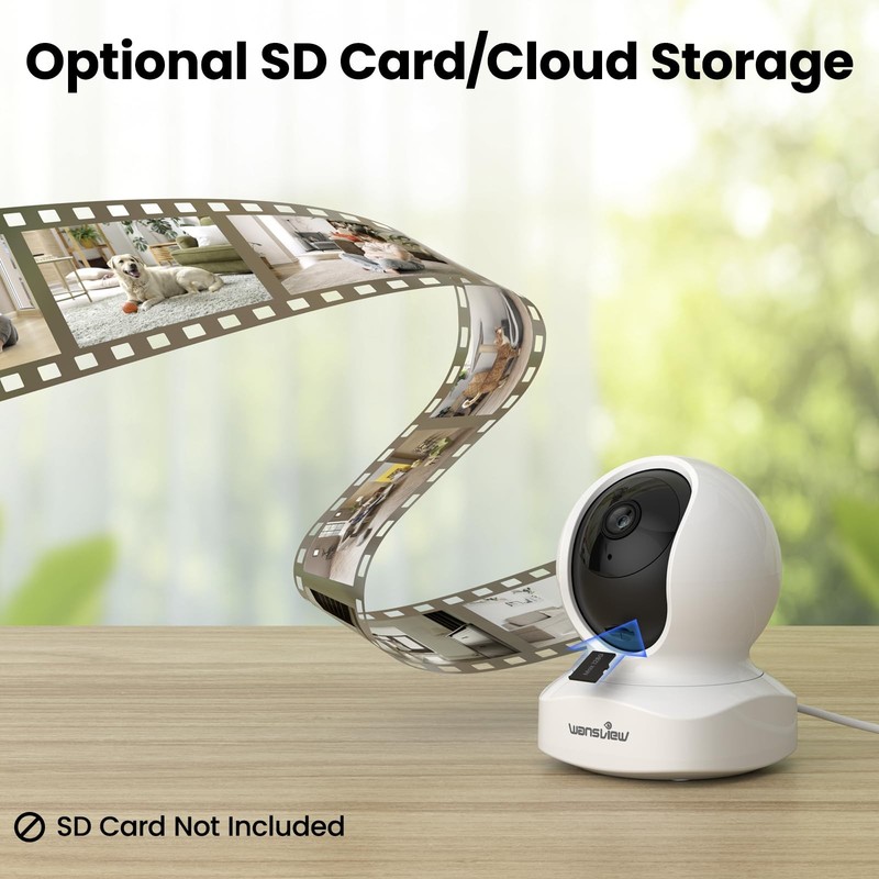 Indoor/Baby/Pet with App, 5G&2.4G Wi-Fi, Q5 5MP gallery