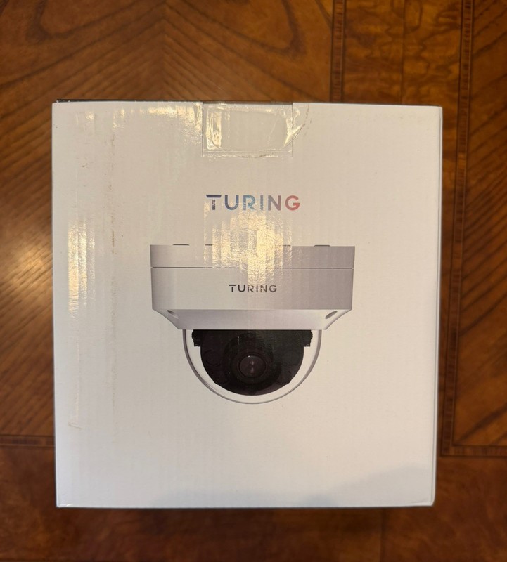 Turing Advantage TI-NMD04AV3 4MP PoE Outdoor Dome IP Camera 4mm NDAA ONVIF New