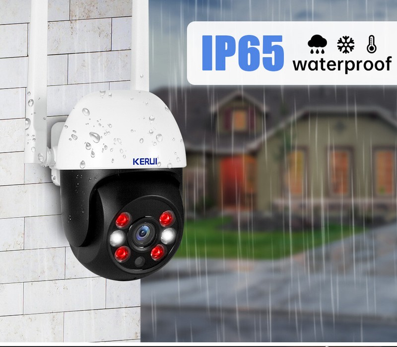 KERUI 5MP 8MP Cam Wireless Outdoor Smart WiFi Tuya APP IP Camera Home Security gallery