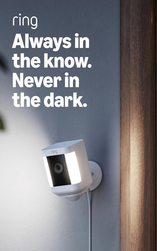 Spotlight Cam Plus, Plug-In (Newest Model), Home or Business Security with HD Vi gallery