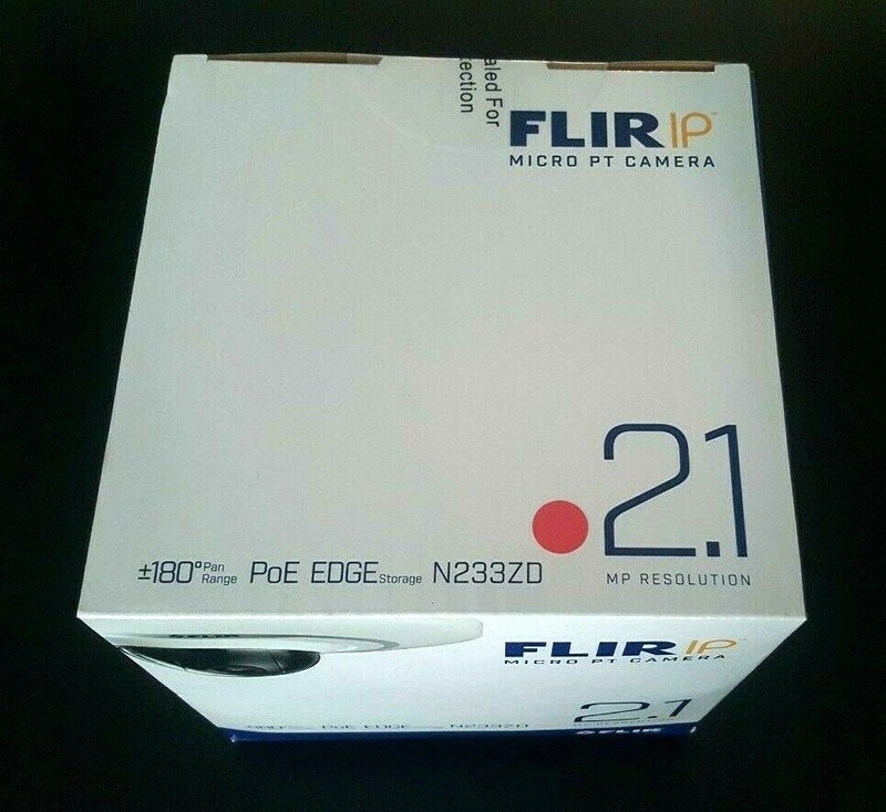 SECURITY CAMERA FLIR NETWORK DOME HD IP MOTORIZED IP POE PAN TILT IP66 CEILING gallery
