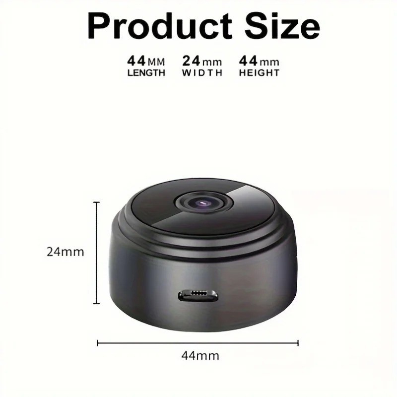 Wireless Mini Wifi Security Camera with Night Vision Motion Detection Rechargeab gallery