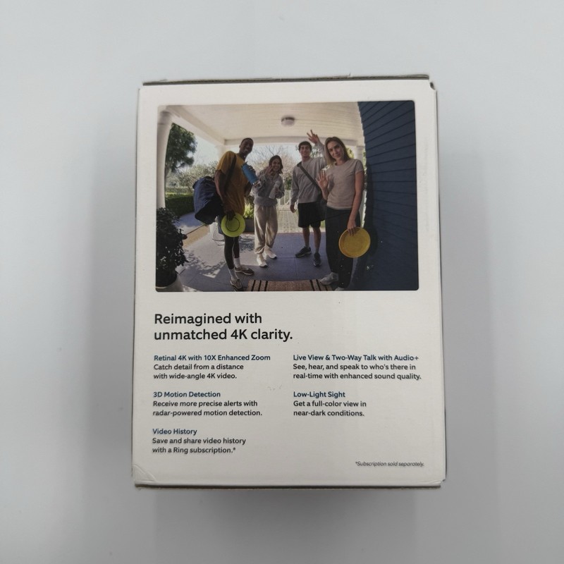 Ring Wired Doorbell Pro (3rd Gen) - Retinal 4K Ultra HD Video - 10x Zoom - NEW gallery