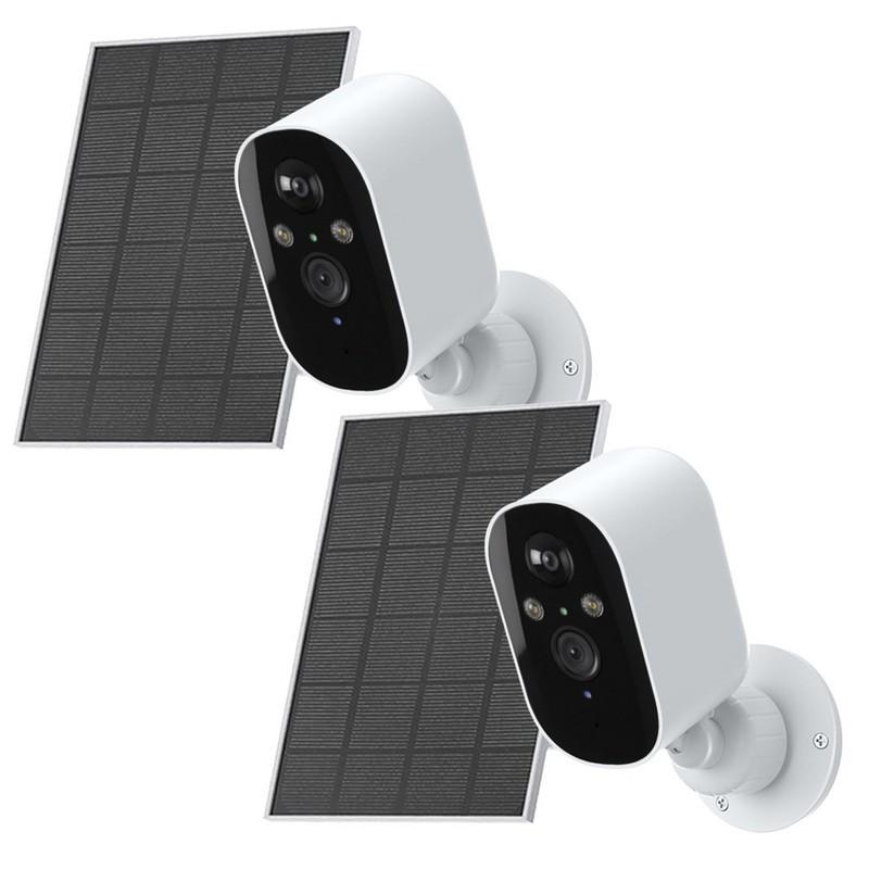 Wireless Solar Battery Security Camera Outdoor 2K WiFi Camera Night Vision CCTV gallery