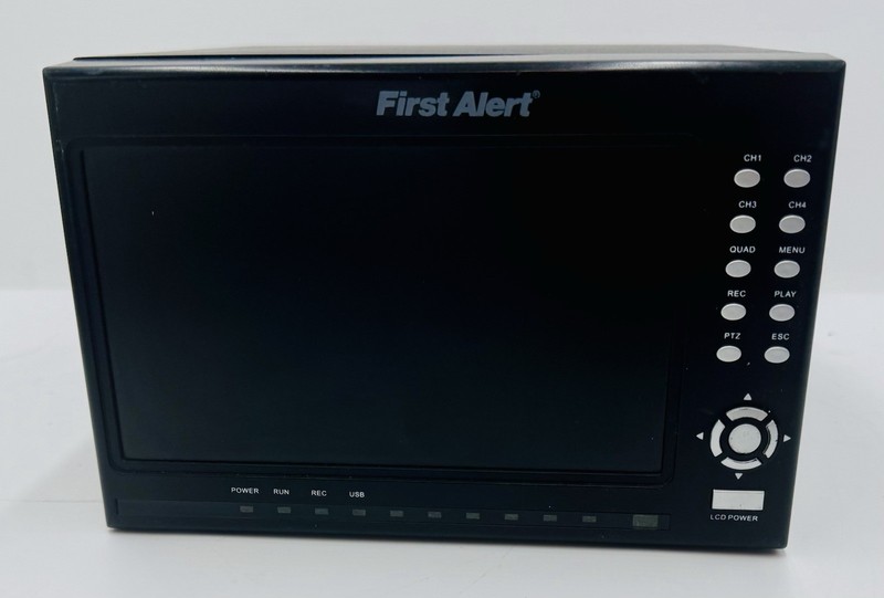 First Alert  Digital Wired Indoor/Outdoor Security Monitor HS-4700-S gallery