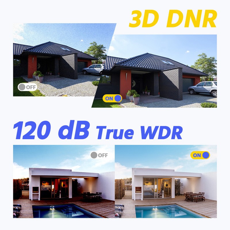 ANNKE 4x 5MP PoE Security IP Camera C500P Audio Recording Outdoor AI Color Night gallery