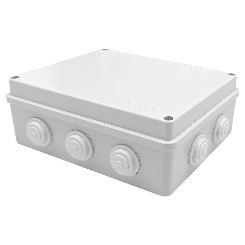 ABS Plastic Junction Box Universal Electrical Enclosure IP66 200mmx150mmx75mm