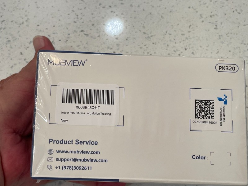Smart PTZ indoor cam Brand New Sealed Mubview Pk320 gallery