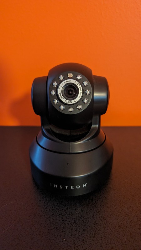 Insteon Wireless IP Security Camera Night Vision 75790 Black gallery