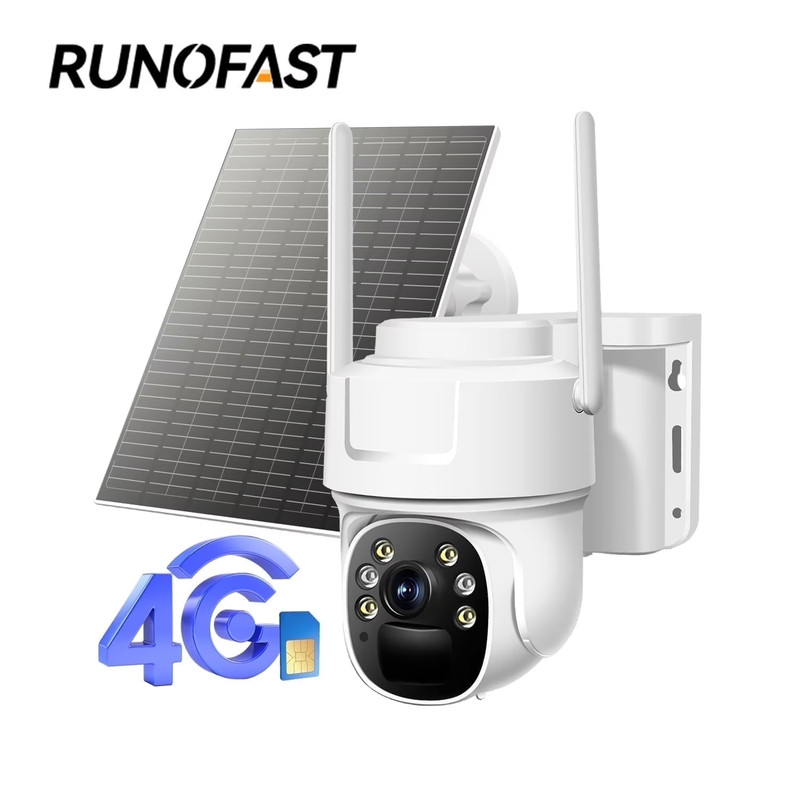 4G LTE Cellular Security Camera, Solar Cameras Wireless Outdoor, No Wifi Cam wit gallery