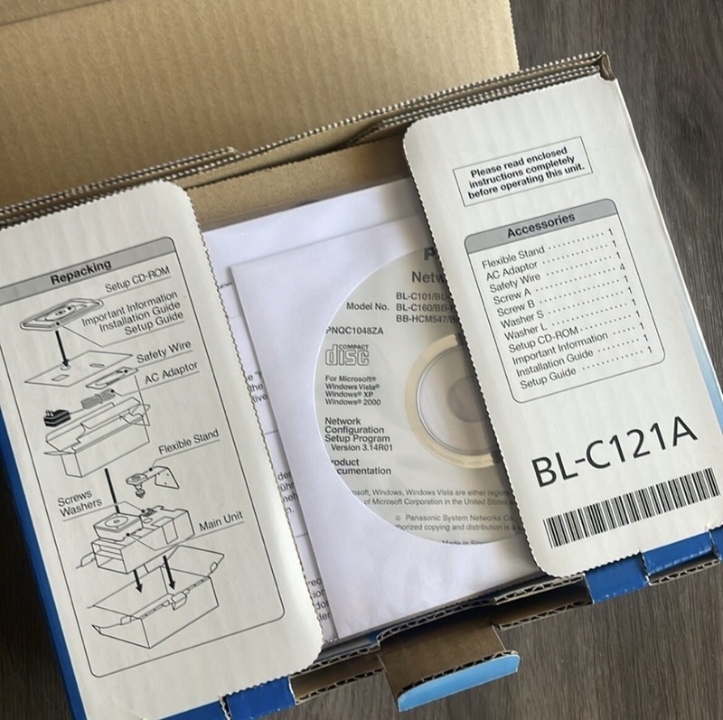 Panasonic BL-C121A Wireless Camera gallery