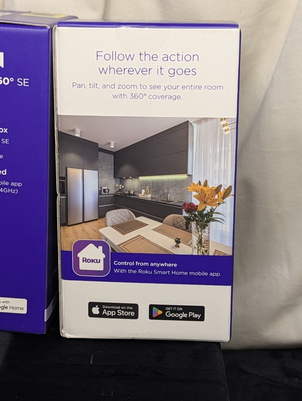 Roku Indoor Camera 360 SE Wired 3-pack Brand New gallery