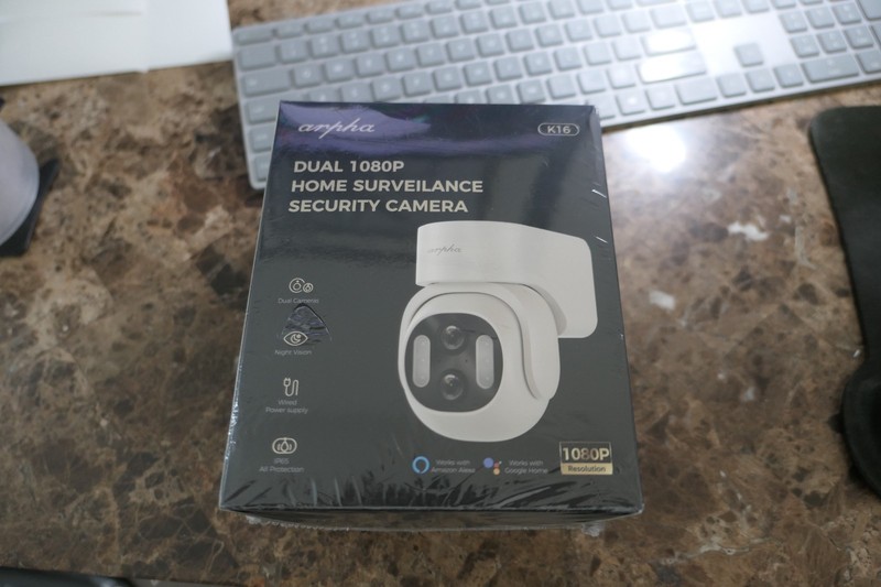 ARPHA 2MP Wireless Security Camera Outdoor Night Vision Pan & Tilt Motion Detect