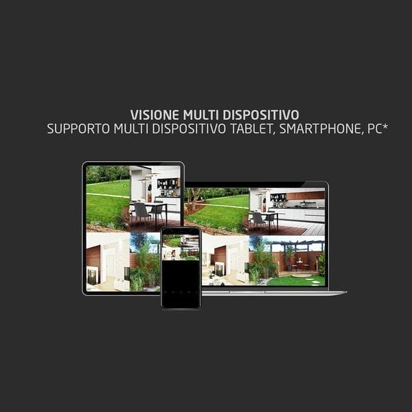Wireless IP System 3MPX NVR 4Channel 4 Cameras Pro gallery