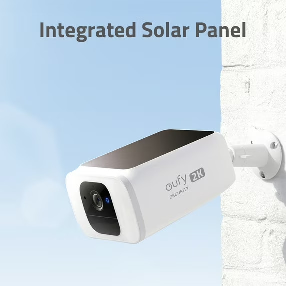 eufy SoloCam S230 Wireless 2K Solar Powered Camera w/Spotlight - New/Sealed! gallery