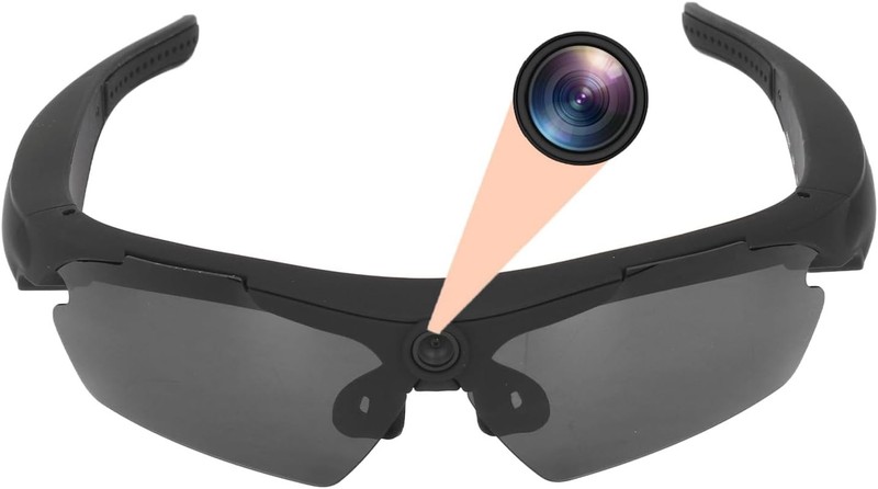 Camera Wearable Video Recording Glasses 1080P – Outdoor Sports Camera Glasses wi