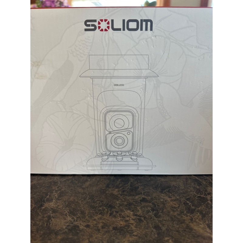 NIB Soliom BF10 Smart Hummingbird Feeder with 1080p Camera Motion Detection gallery