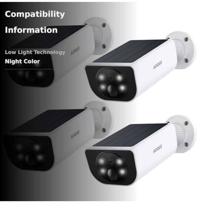 Cameras for Home Security-2K Wireless Security Camera Outdoor with AI Motion Det gallery