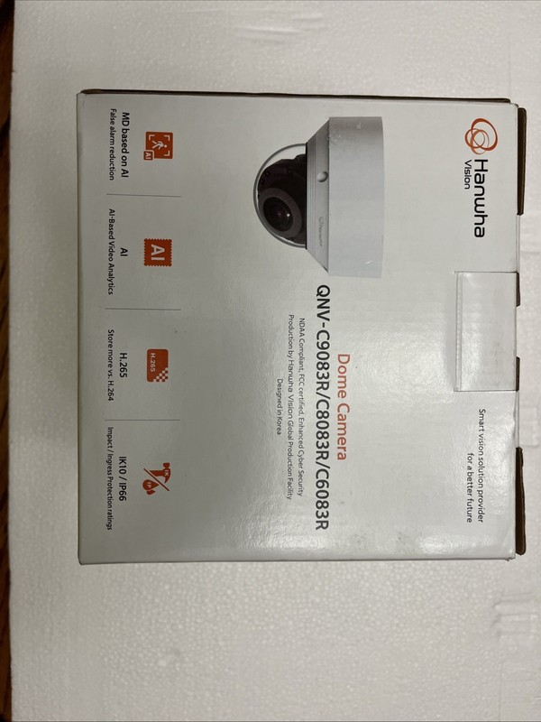 Hanwha QNVC6083R 2MP Outdoor Vandal Dome Network Camera gallery