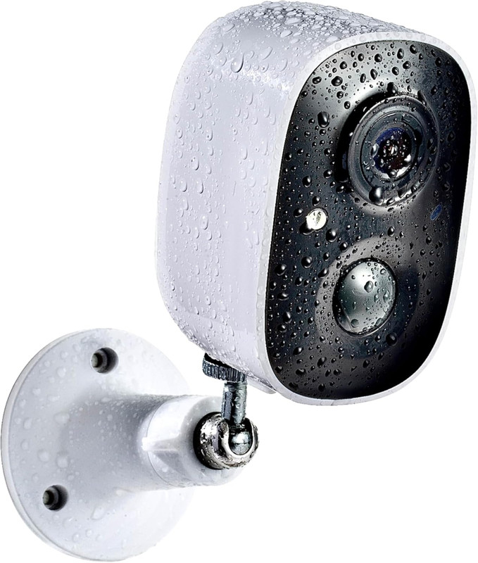 Security Camera Wireless Outdoor, 2K Color Night Vision AI Motion Detection 2-Wa