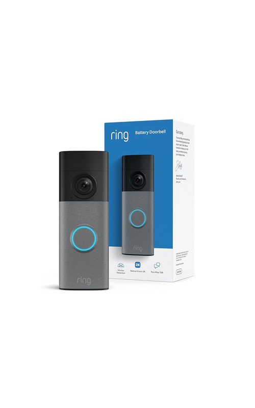 Battery Doorbell (Newest Model) — Retinal 2K with Wide-Angle Video, up to 6X Enh gallery